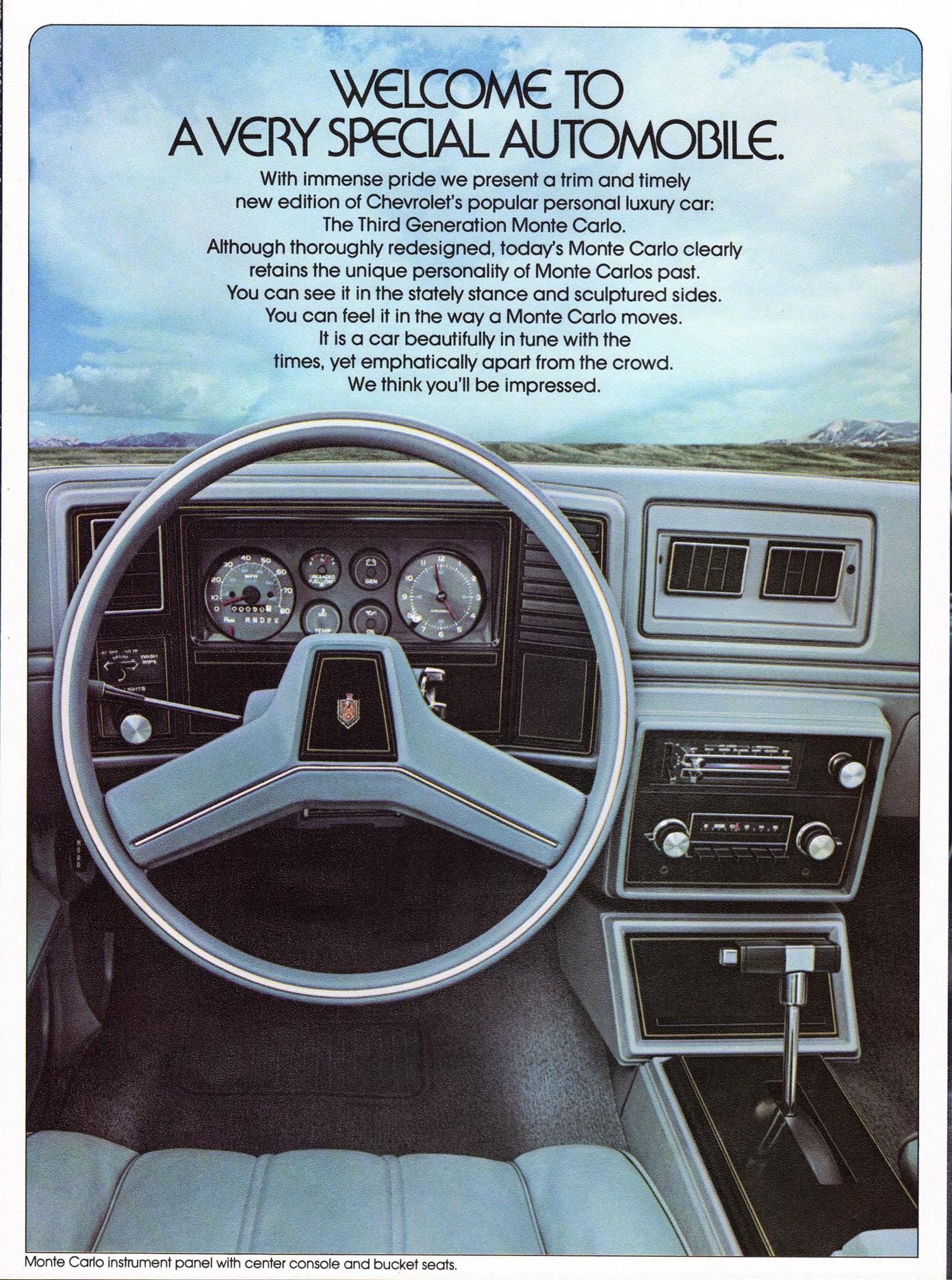 1978 Chevrolet Monte Carlo Brochure Page 5